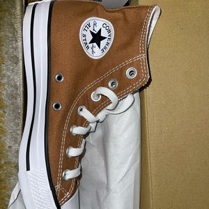 Brown Hightop Converse